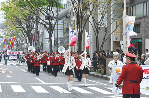 名古屋市消防音楽隊の皆さん