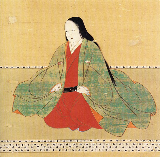 若き日の「お亀の方」の肖像画(清涼院所蔵) 若き日の「お亀の方」の肖像画(清涼院所蔵)